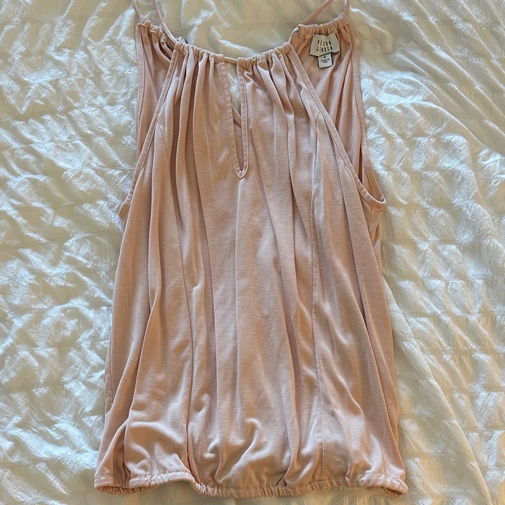 Evereve Light Pink Sleeveless Blouse